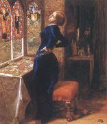 Sir John Everett Millais Mariana oil painting